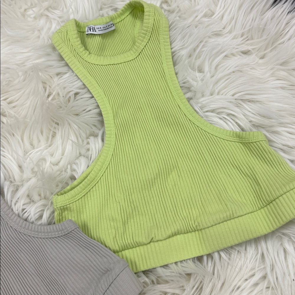 2 Piece Zara Ribbed Tanks - Picture 3 of 5
